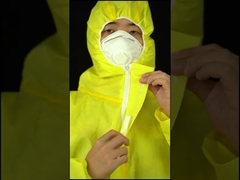 SGS タイプ 3/3B 使い捨て医療用化学つなぎ服