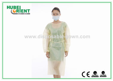 Eco Friendly Breathable SMS Disposable Surgical Scrubs with Elastic Wrist