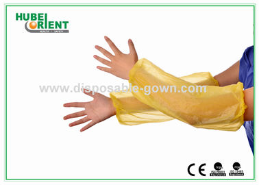 Colorful Free Size Disposable Use PE Oversleeves Factory/Kitchen/Garden Use Plastic Oversleeves