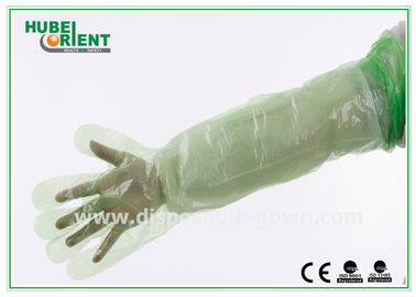 LDPE Disposable Plastic Arm Sleeves For Slaughtering / Food Processing , Eco - Friendly