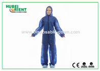 Soft Durable Safety Disposable Coveralls Clothing For Industrial Without Hood/Feetcover