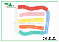 Hospital Use Non-Woven Mob Cap With Single or Double Elastic Machine made Disposable Medical Use PP Head Cap