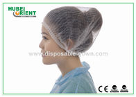 Machine Made Nonwoven Disposable Mob Cap With Double Elastic Rubber