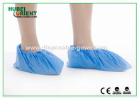 CE MDR Hand / Machine Made CPE Shoe Cover With Various Color