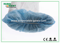 35 40g/m2 Disposable Non Woven Shoe Covers With Non Slip Sole