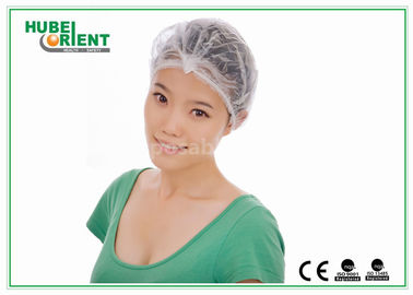 Single Elastic Disposable Surgical Caps / Disposable Head Cap For Hospital , Size Customized