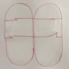 Soft Non Woven Disposable Opened Top Slippers For Hotel Home Spa Beauty Salon
