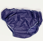 Dark Blue Unisex Hygiene Triangle PP Non Woven Underpants Disposable Travel Friendly