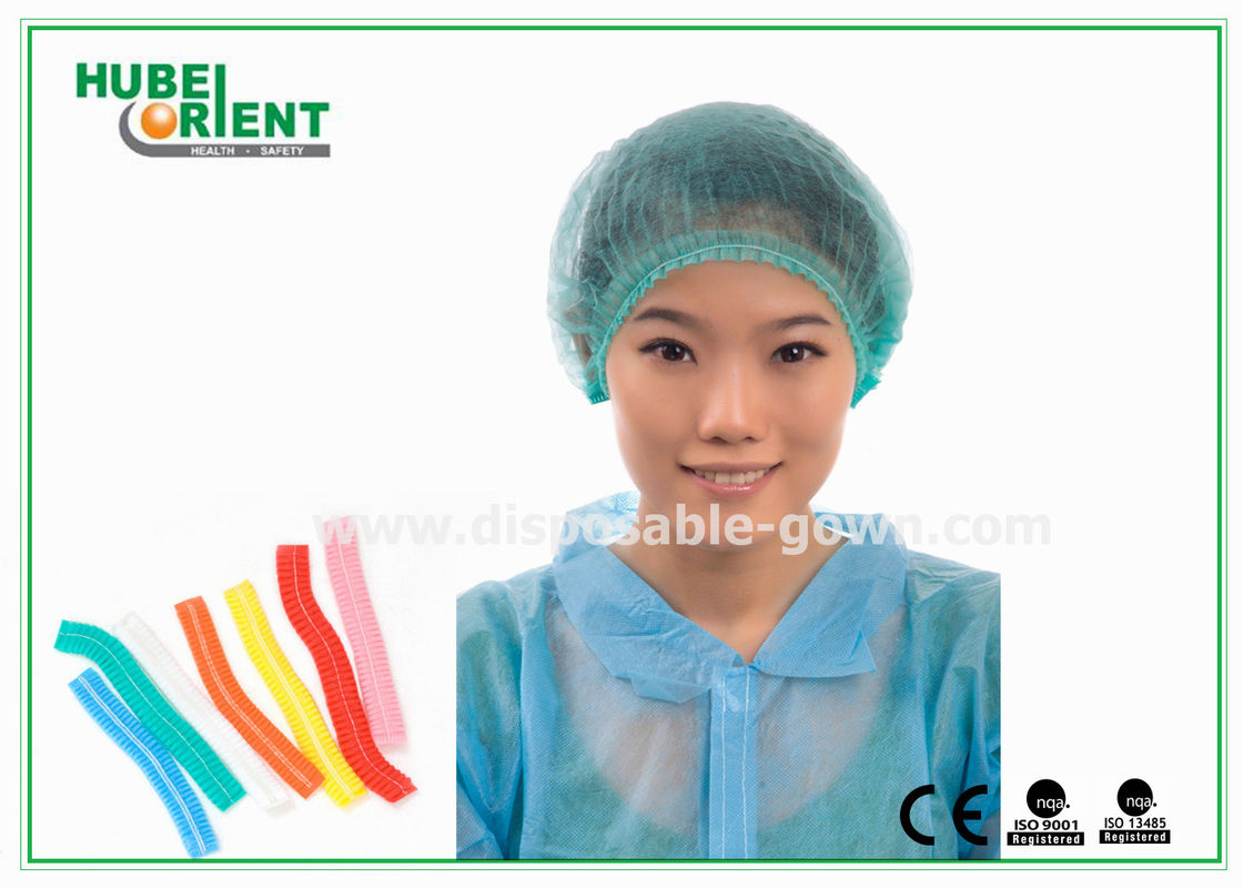 Nonwoven Clip Cap Disposable Head Cap for Cleanroom Lab Hospital