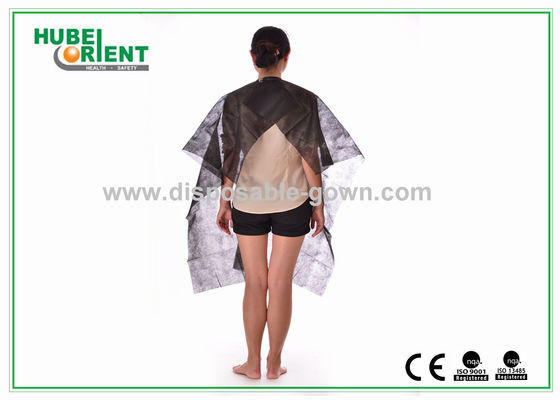 OEM Nonwoven Disposable cape for Hair Dressing 20gsm to 50gsm